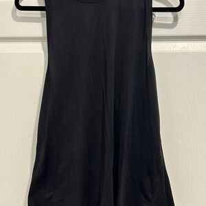 Lululemon black Split back Tank Top lightweight Large